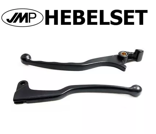 Lever Pair Brake Levers & Clutch Lever Black for Honda FT 500 1982-1983