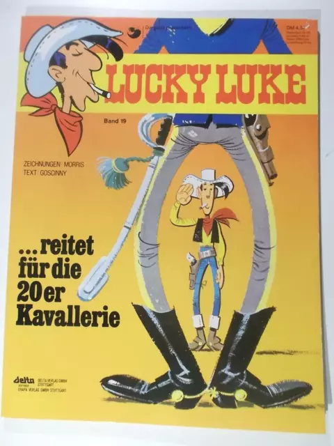 Lucky Luke Bd. 19 Softcover DM 4,50 Erstauflage 1.Auflage Zustand 1-2