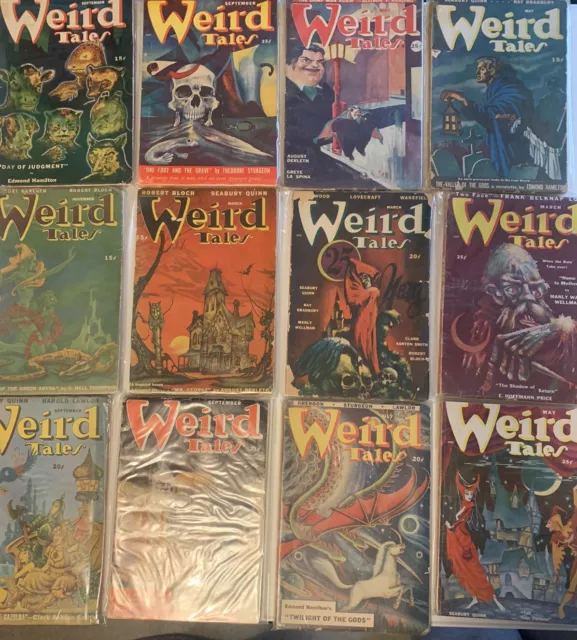 weird tales pulp lot