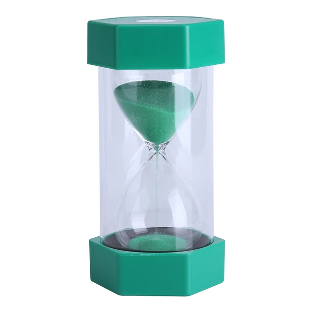 Colorful Sand Glass Hourglass 3/10/20/30/60 Minutes Timer Clock Home Office TS