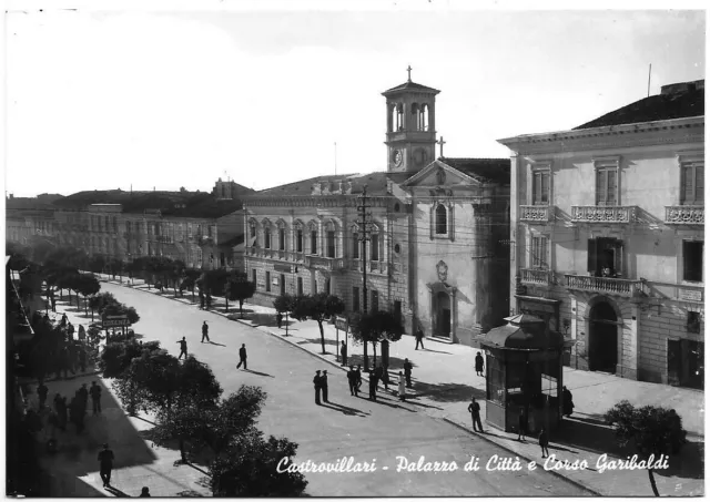 Castrovillari (Cosenza). Palazzo di Città e Corso Garibaldi.