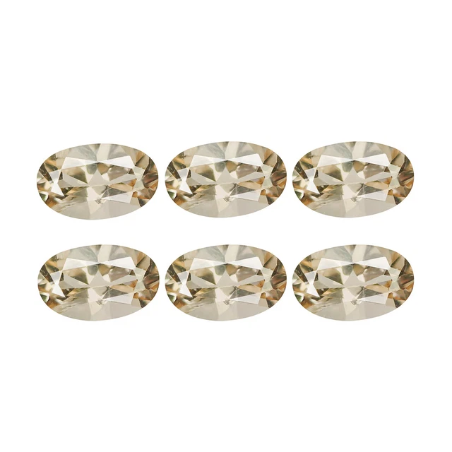1.40Ct (6Pcs) Lot Supreme Oval Cut 5 x 3 mm 100% Natural Pink Morganite