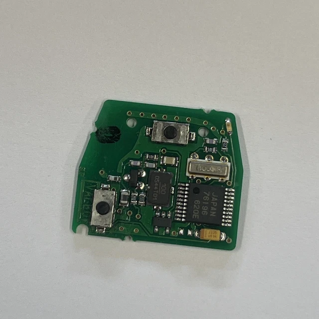 GENUINE TOYOTA 2 Button Remote Key Fob Circuit Board Tested Valeo 89071