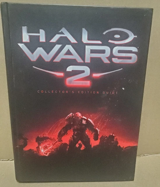 Halo Wars 2 Collector's Edition Guide Hardcover Book Only
