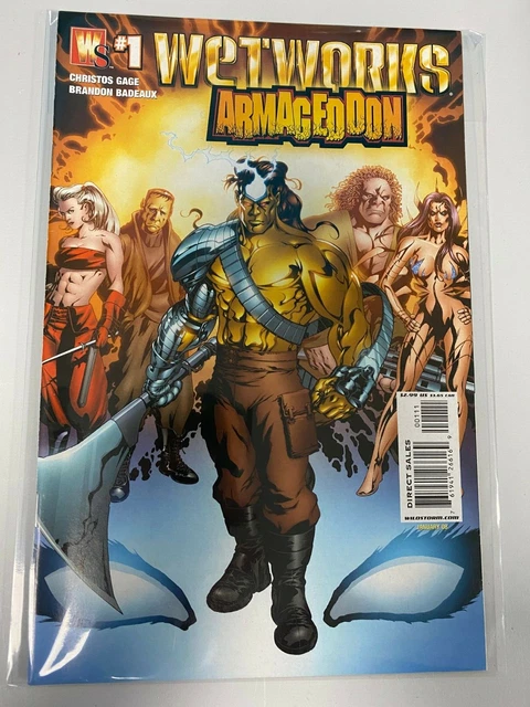 Wetworks Armageddon 1 DC Wildstorm VF+/NM- 2008 christos gage