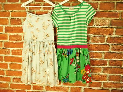 Girls Bundle Aged 9-10 Years 100% Next Floral Striped Party Dresses Summer 140Cm