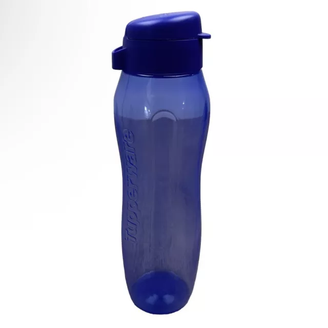 Tupperware Eco Drink Bottle Flip Lid 1 Litre Brand New Purple