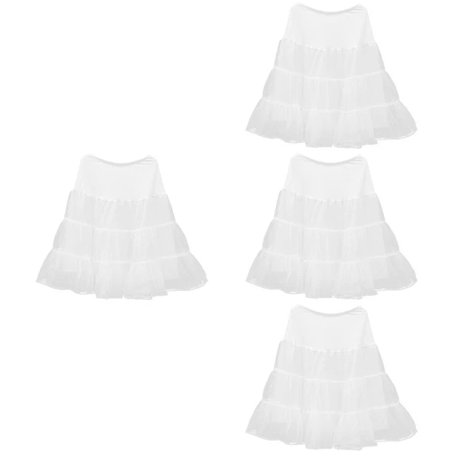 4x mariage respirant prom fille jupon jupon robe jupon adolescente robe jupon