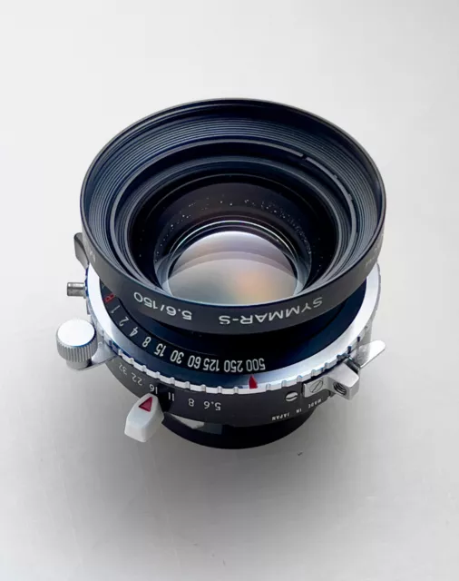 Schneider Kreuznach Symmar-S 150mm F5.6 MC Copal #0 4x5 lens made in Germany