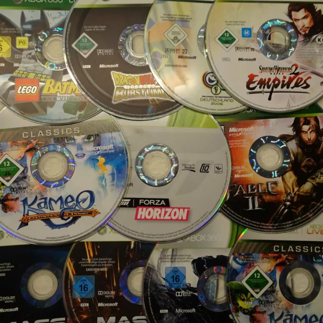 Microsoft Xbox 360 Spiele PAL Spiel Game nur Disc frei wählbar