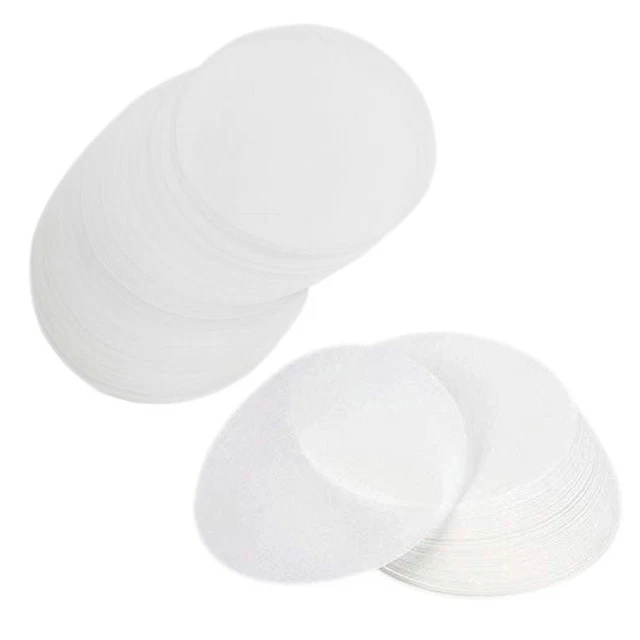 100pcs Round Hamburger Oil Blotting Paper BBQ Grill Paper Absorbing Sheet