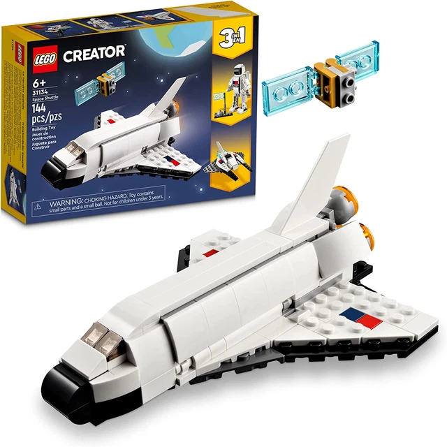 LEGO Creator 3 in 1 Space Shuttle Toy to Astronaut Figure to Spaceship 31134, B LEGO Creator 3 in 1 Space Shuttle Toy to Astronaut Figure to Spaceship 31134, B