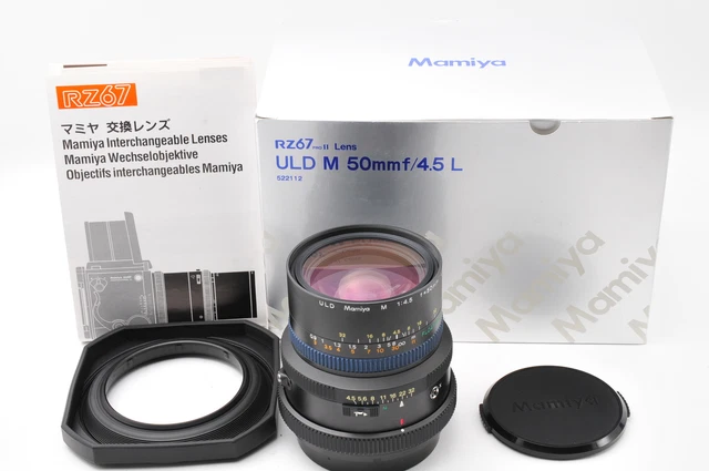 [MINT Mamiya ULD M 50mm f4.5 L Wide Angle Lens for RZ67 PRO II IID JAPAN #387