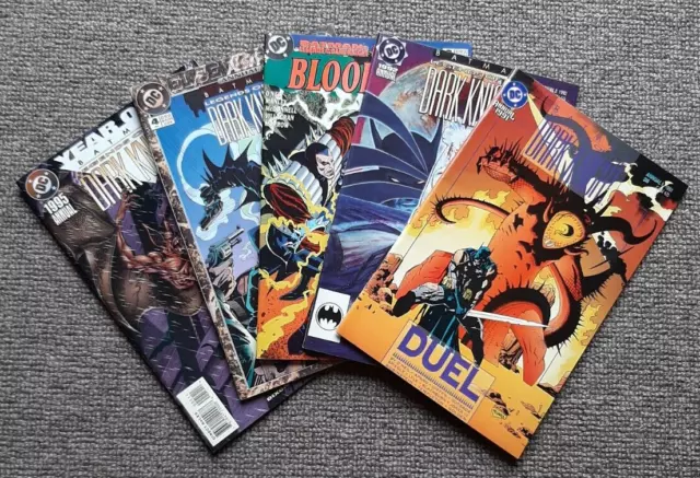 DC Comics - Batman: Legends of the Dark Knight Annuals #1 to #5 - 1991 to 1995