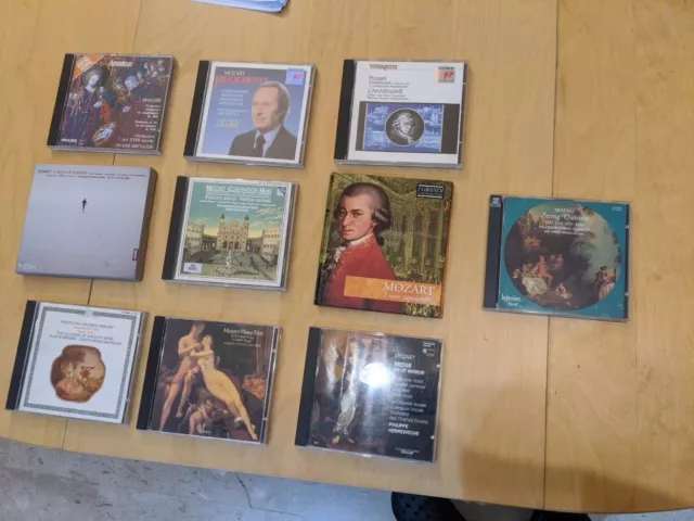 LOTTO 10 cd di musica classica - MOZART