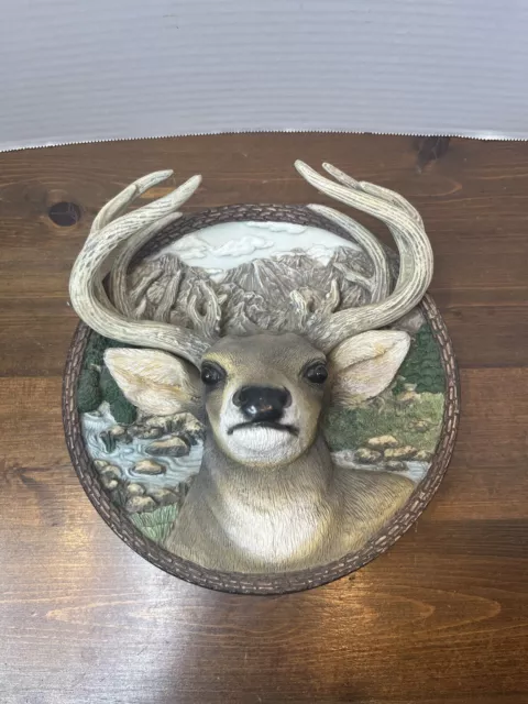 "The Buck" - 1st in Nature's Nobility Series - Bradford Exchange Plate Deer