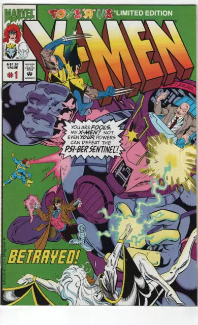 X-Men Toys R Us #1 1993 Marvel Comic 1st Deadpool vs X-Men/Wolverine Predates 88
