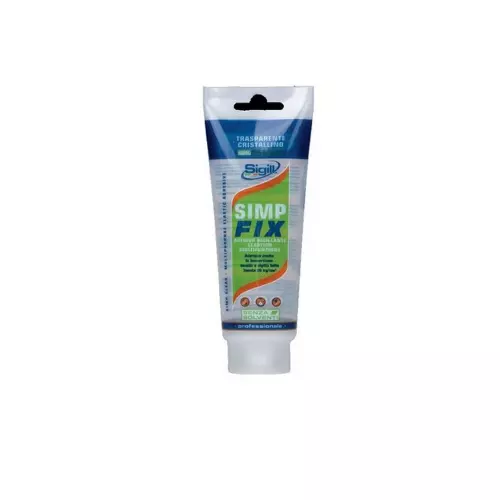 Sigill Simp Fix tubetto silicone trasparente cristallino 100ml per acquari vetro