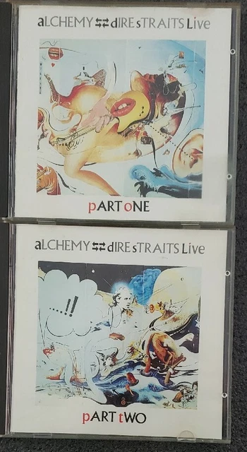 Alchemy: Dire Straits Live (2 CD Set 1984 WB) Rare West German Import VGC
