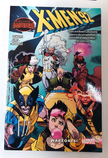 X-Men '92 Vol 0: Warzones TPB (2016, Marvel Comics) NEW/UNREAD OOP