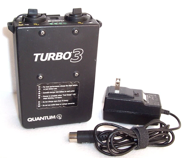 QUANTUM TURBO 3 BATTERY & CHARGER T105 Qflash Trio T2 T4 T5 T5D T5DR