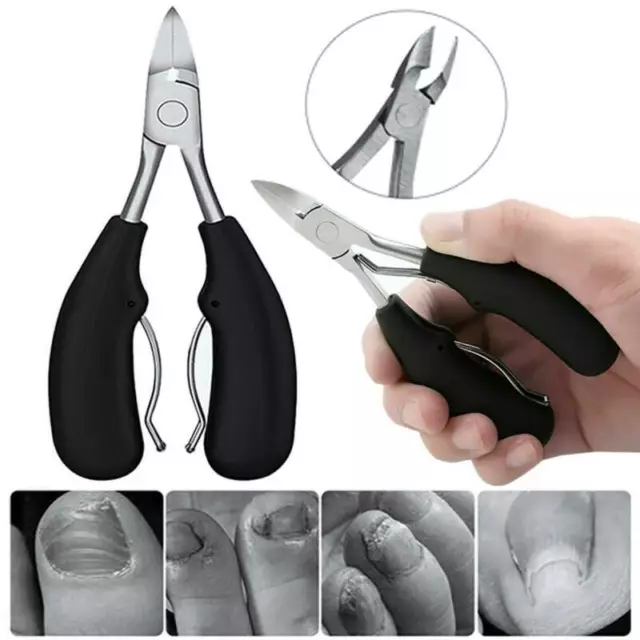 Toe Nail Clippers Cutters Trimmer Heavy Duty Strong Chiropody Podiatry Tools UK