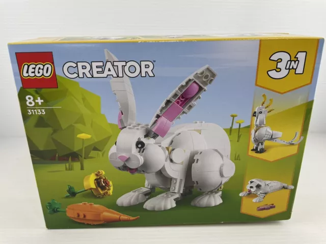 LEGO 31133 Creator - White Rabbit/Cockatoo/Parrot - Sealed NEW