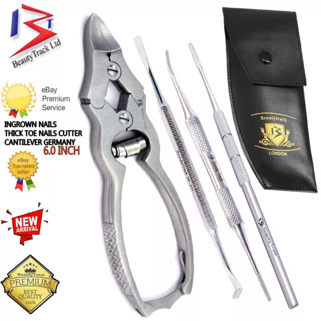 Professional Toe Nail Clippers Cutters Nippers Chiropody Heavy Duty Thick Nails