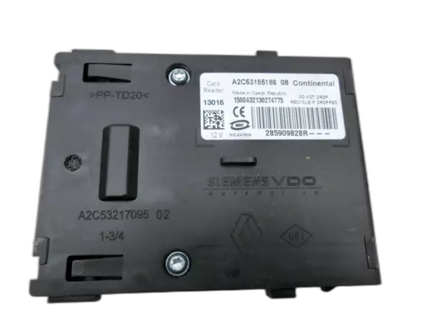 Card Reader Lesegerät für Renault Zoe BFM 12-19 285909828R