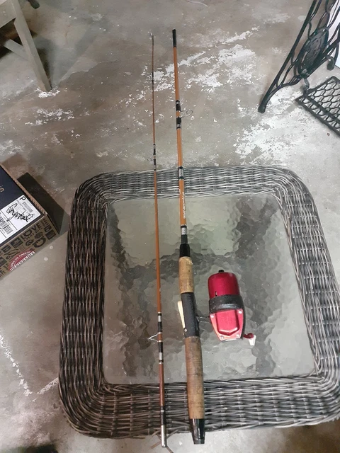Bronson True Temper Uni Spin 63L Professional Rod Reel  6'6" Nice