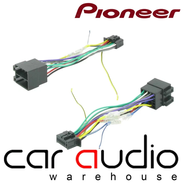 Pioneer car stereo wiring discount