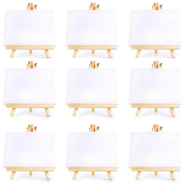 Juego de 10 KüNstler Lienzo Pintura Hágalo usted mismo Dibujo Mesa Pequeña Caballo R5S5