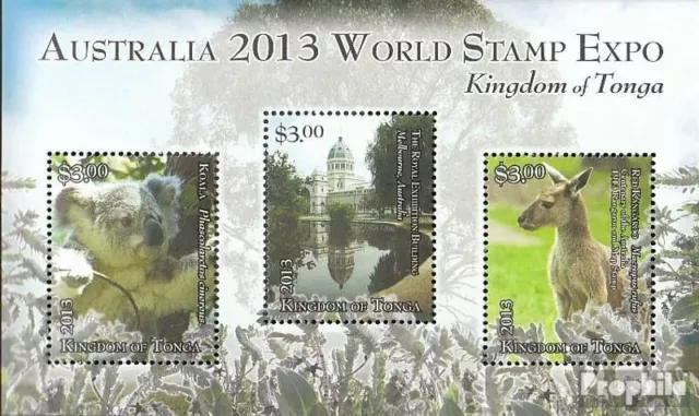 Tonga Block63 (kompl.Ausg.) postfrisch 2013 Briefmarkenausstellung