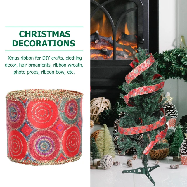 5 rollen von Weihnachten Band Party Bänder Für Handwerk 6