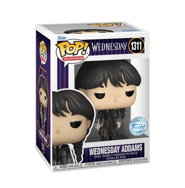 Funko Pop!Wednesday Addams (Metallic) Vinyl Figure Special Edition Television