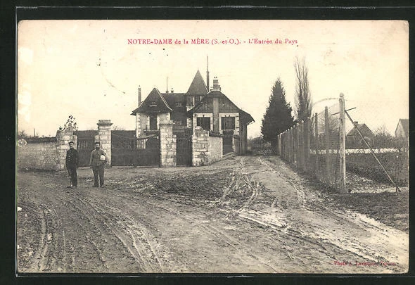 CPA Notre-Dame-de-la-Mere, l´Entree du Pays 1916