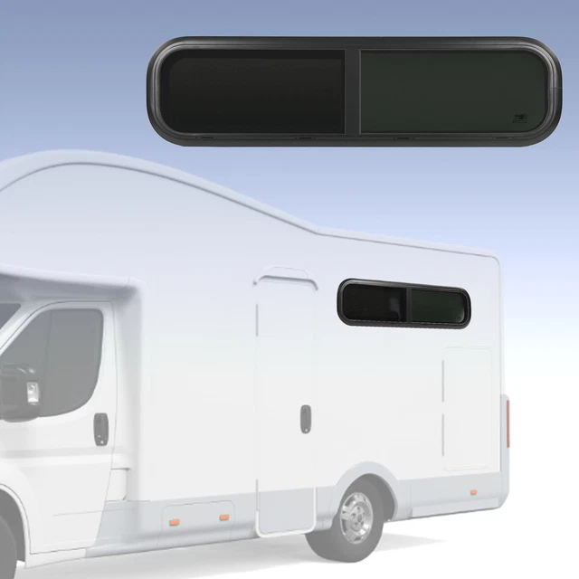 For 38‑43mm Wall Thickness Horizontal Sliding RV Window 35.4 X 11.8in Uv Resista