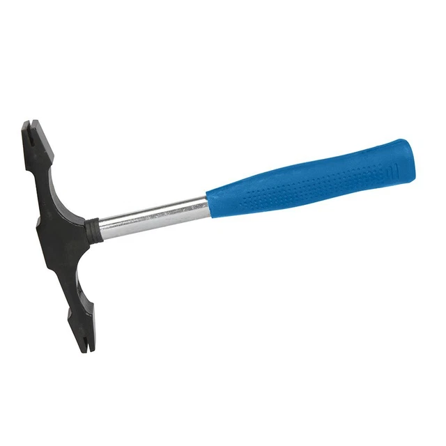 Silverline Tubulaire Tige Double Extrémité Scutch Marteau 710ml (709g) HA64