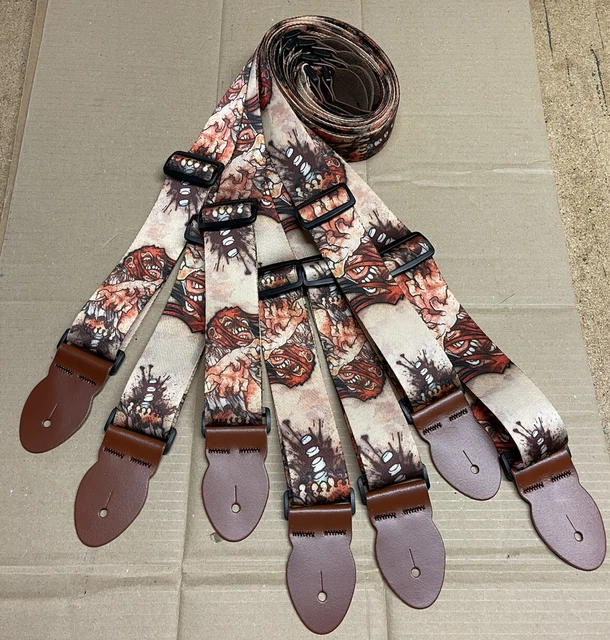 Guitar Straps Job lot 15 In Total Leather Ends