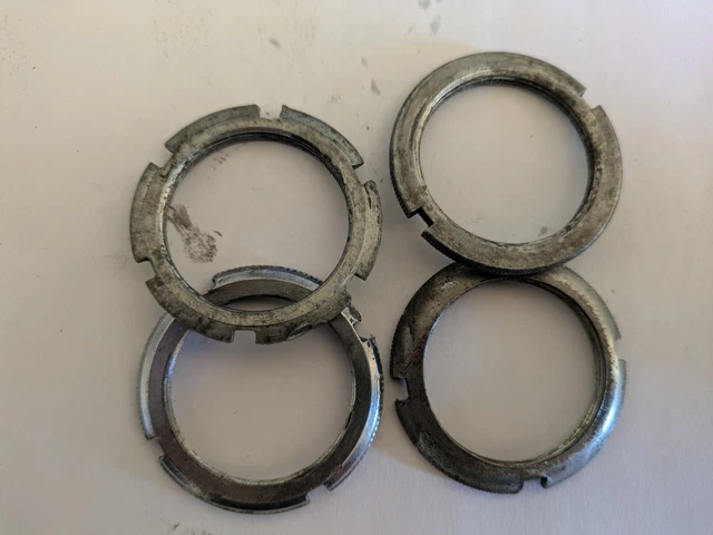 Paire De Supports De Pompe Vélo Vintage Années 1970, Colliers, Fabrication Française