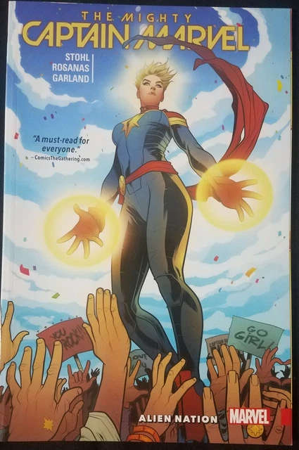 THE MIGHTY CAPTAIN MARVEL Vol. 1: ALIEN NATION Marvel Trade Paperback