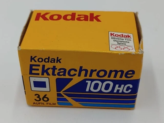 Kodak Ektachrome 100HC 36 película embalaje original