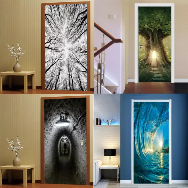 Fashion Flower 3D Mirror Wall Stickers Removable Decal Art Mural Home Decor