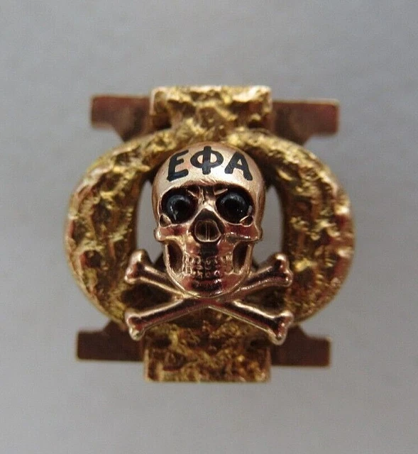 USA FRATERNITY PIN Epsilon Phi Alpha. Made In Gold. 4.02Grams. Named ...