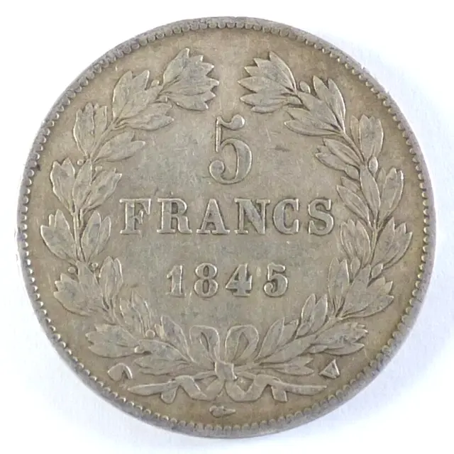 5 Francs, Louis Philippe I, Silber, 1845 W, Frankreich (4304) - Lückenfüller