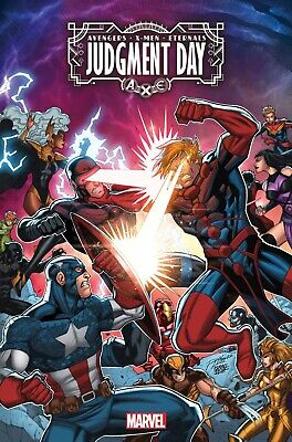 Axe Judgment Day #1 Ron Lim Variant Marvel Comics 2022 Avengers X-Men