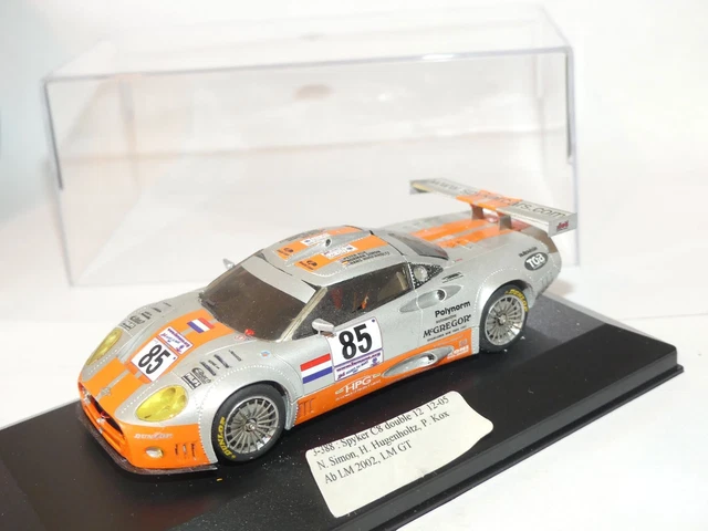Spyker C8 Double 12 #85 Le Mans 2002 Resin Miniatur