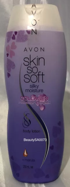 Avon Sss Skin So Soft Collagen Protector Complex Body Lotion + Marula 250Ml