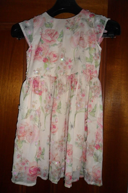 Bellissimo Abito Da Ragazza Designer By Next Age 7 Anni In Ottime Condizioni