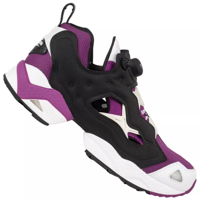 Reebok Instapump Fury 95 Freizeit Schuhe Mode Sneaker GX2662 violett schwarz neu